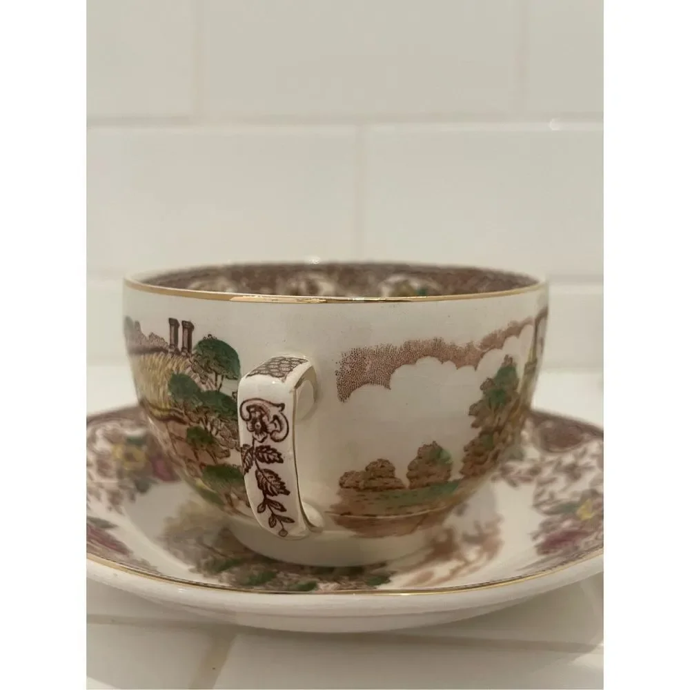 Barker Bros OLDE ENGLAND CUP & SAUCER Set (2)